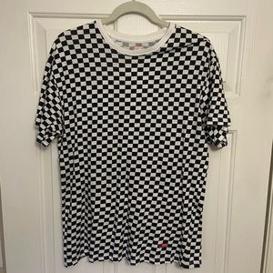 Checkered Supreme T Shirt